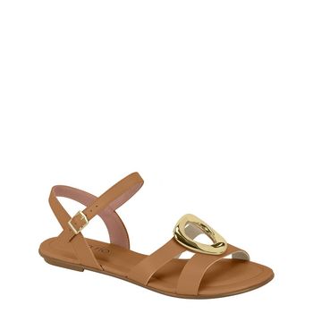 Rasteira-Camel-Fivela-Duas-Tiras-|-Beira-Rio-Tamanho--33---Cor--CAMEL-0